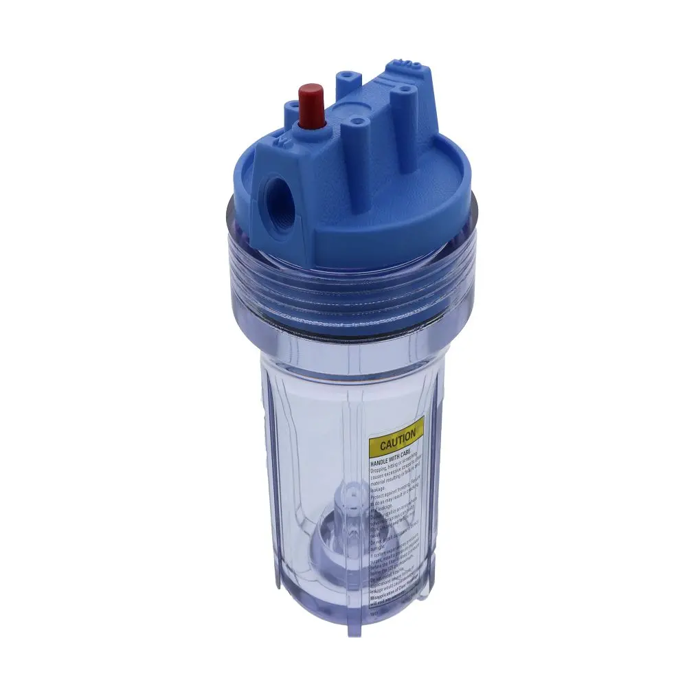 Pentek 5" Slim Line Water Filter Housing Blue/Clear W/Pr 2