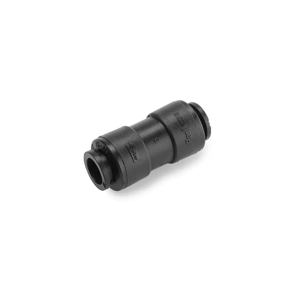 Black Kynar Pvdf Union Connector - 3/8 1
