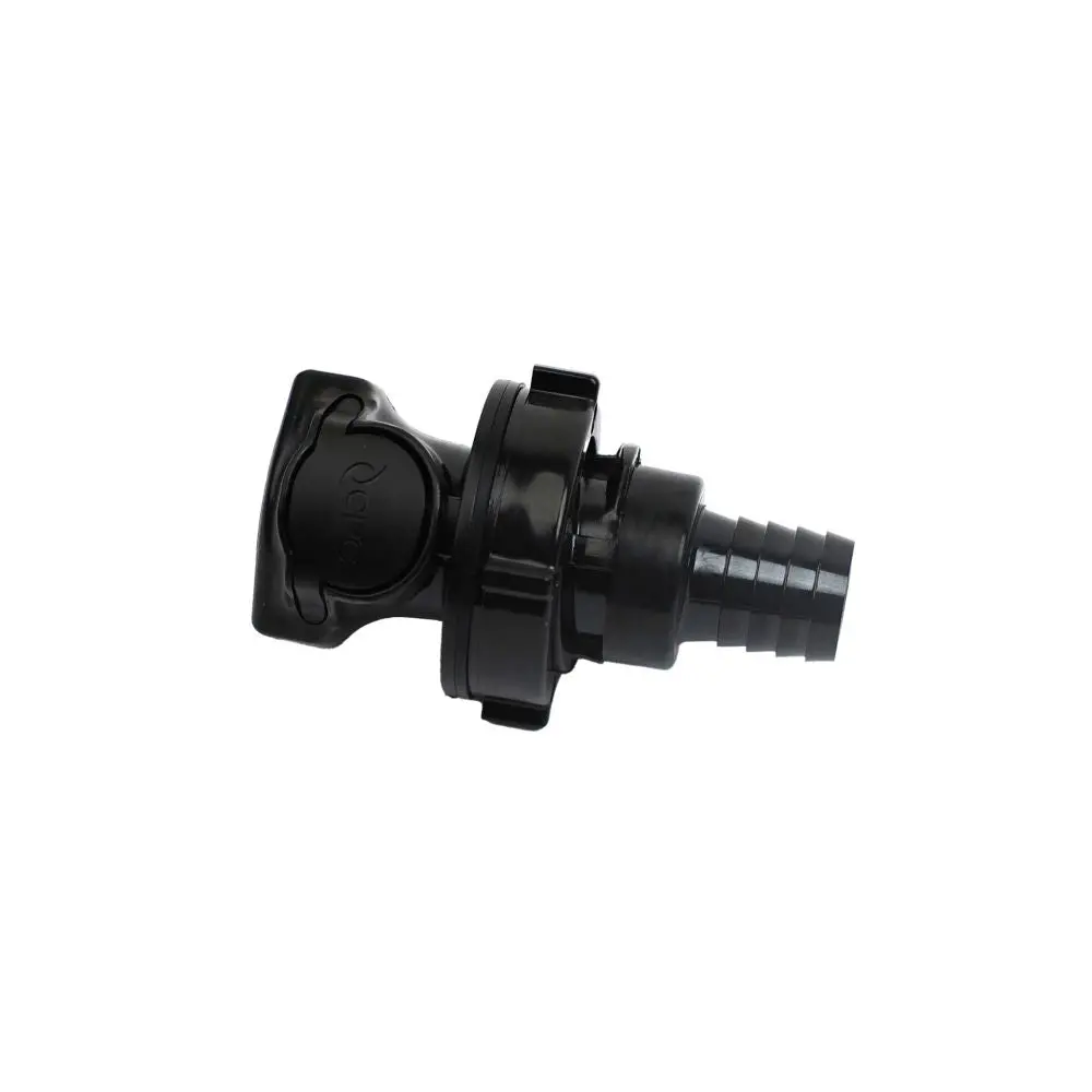 Hfcd161057 Valved Panel Mount Hose Barb Coupling Body  5/8 Id Barb 1