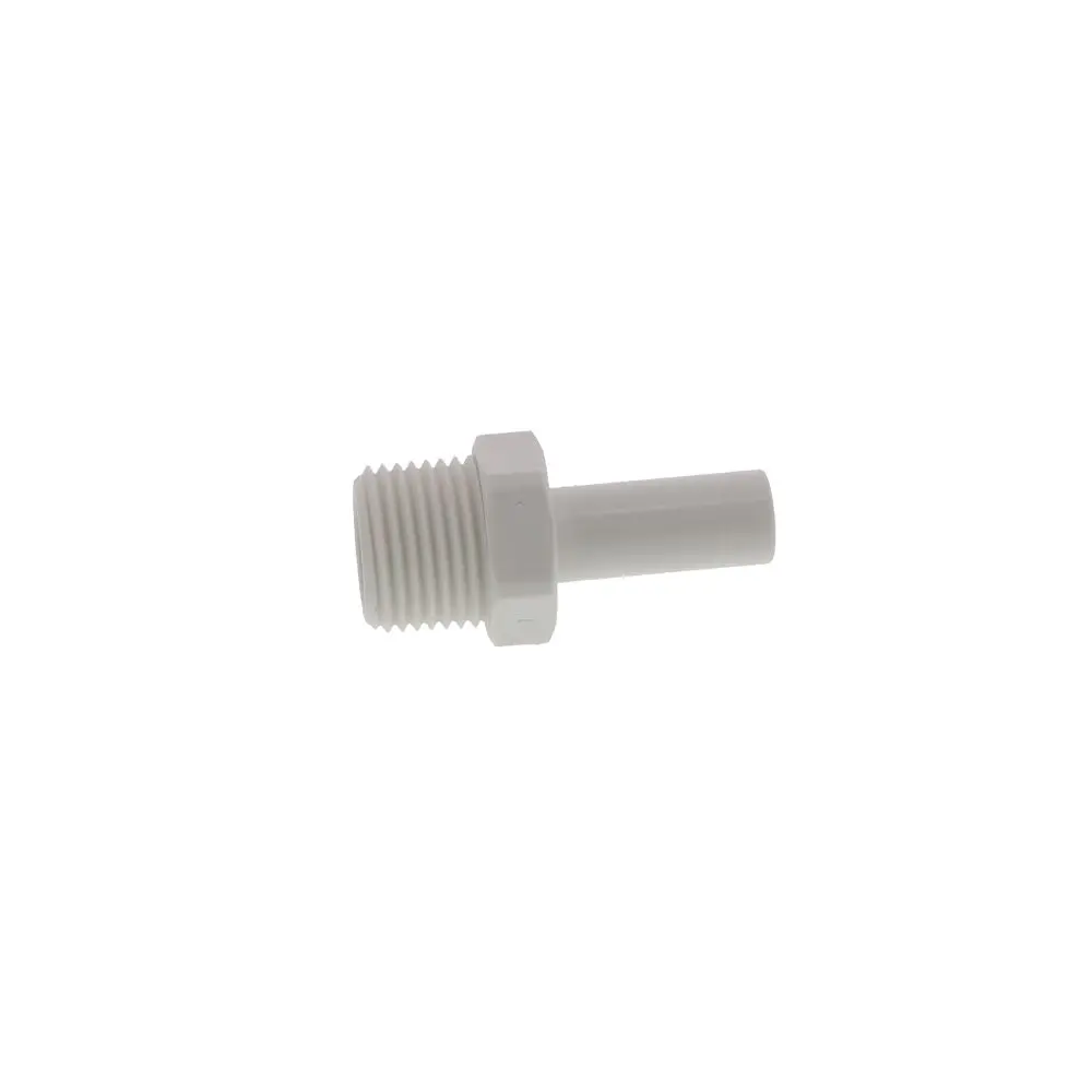 John Guest Stem Adapter Polypro - 3/8 X 3/8 Nptf 3