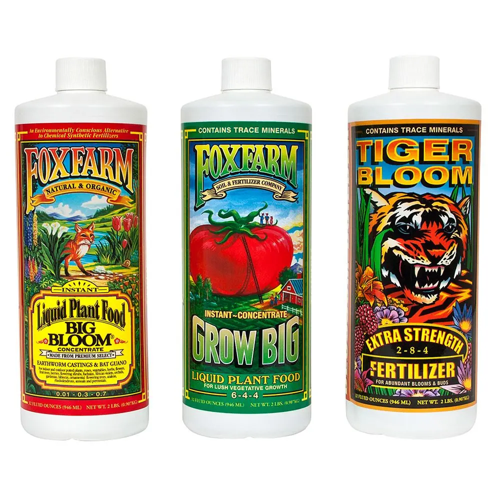 Foxfarm Fx14050 Liquid Nutrient Trio Hydroponic Formula 1