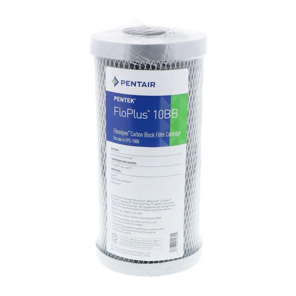Pentek 455905-43 Floplus-10Bb Bigblue Cto/Cyst 0.5 Mic Filter 1