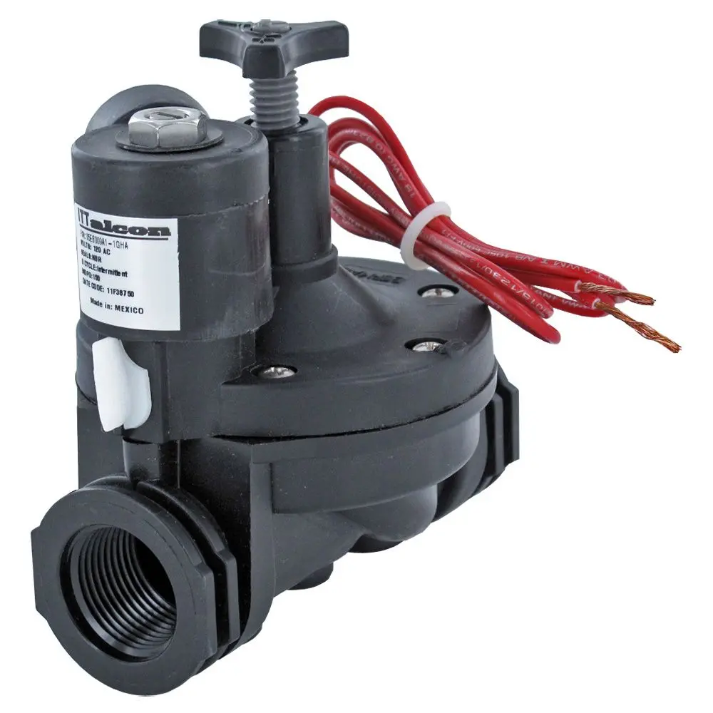 Alcon 05Eb009a1-1Gha Solenoid Valve N.C. W/ Flow Control 3/4 Fpt 120V 1