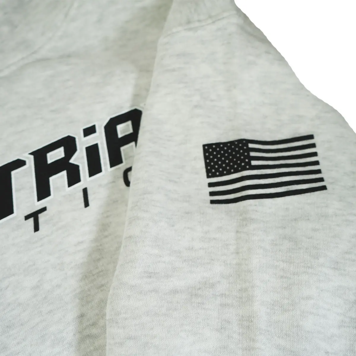 Industrial Injection Heather Gray Hoodie 5