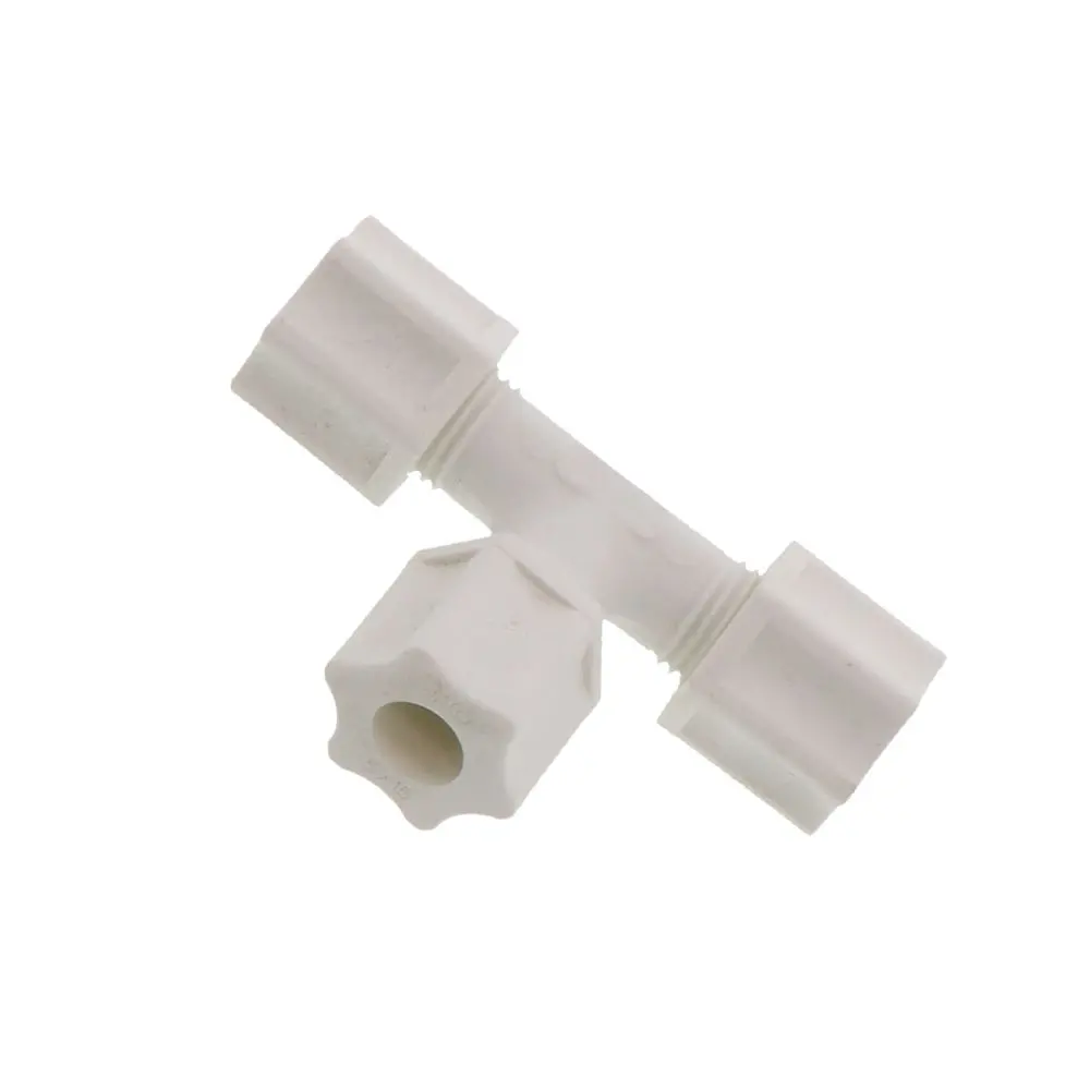 Jaco 70-5-P-O Polypropylene Union Tee 5/16 Od Tube X 5/16 Od Tube X 5/16 Od Tube 1