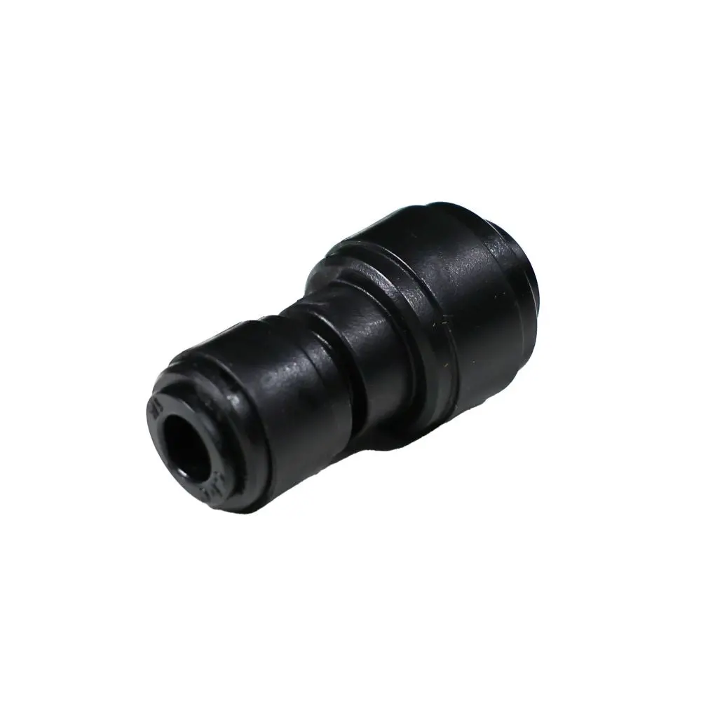 Neofit - Acetal Black Union Connector 3/8" Tube X 1/4" Tube 1