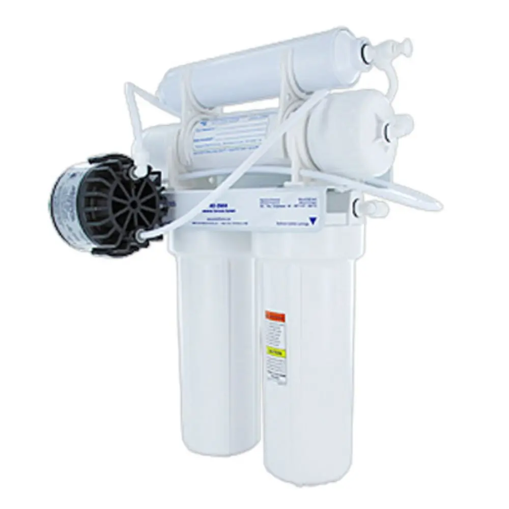 Pentek Ro-2550 4-Stage 50 Gpd Ro System W/Permeate Pump Kit 1