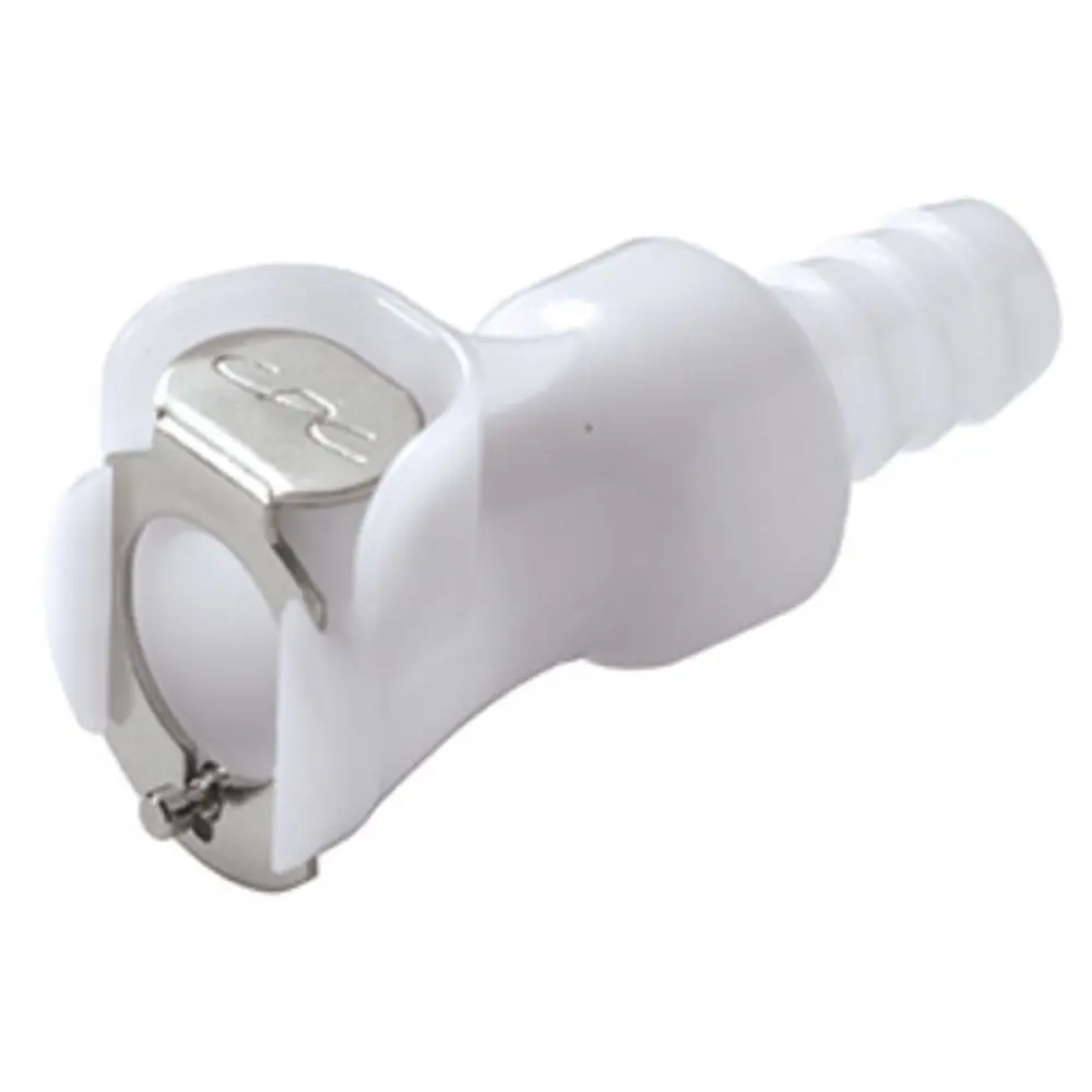 20800 Nsf Valved In-Line Hose Barb Coupling Body 3/8 Id Barb 1