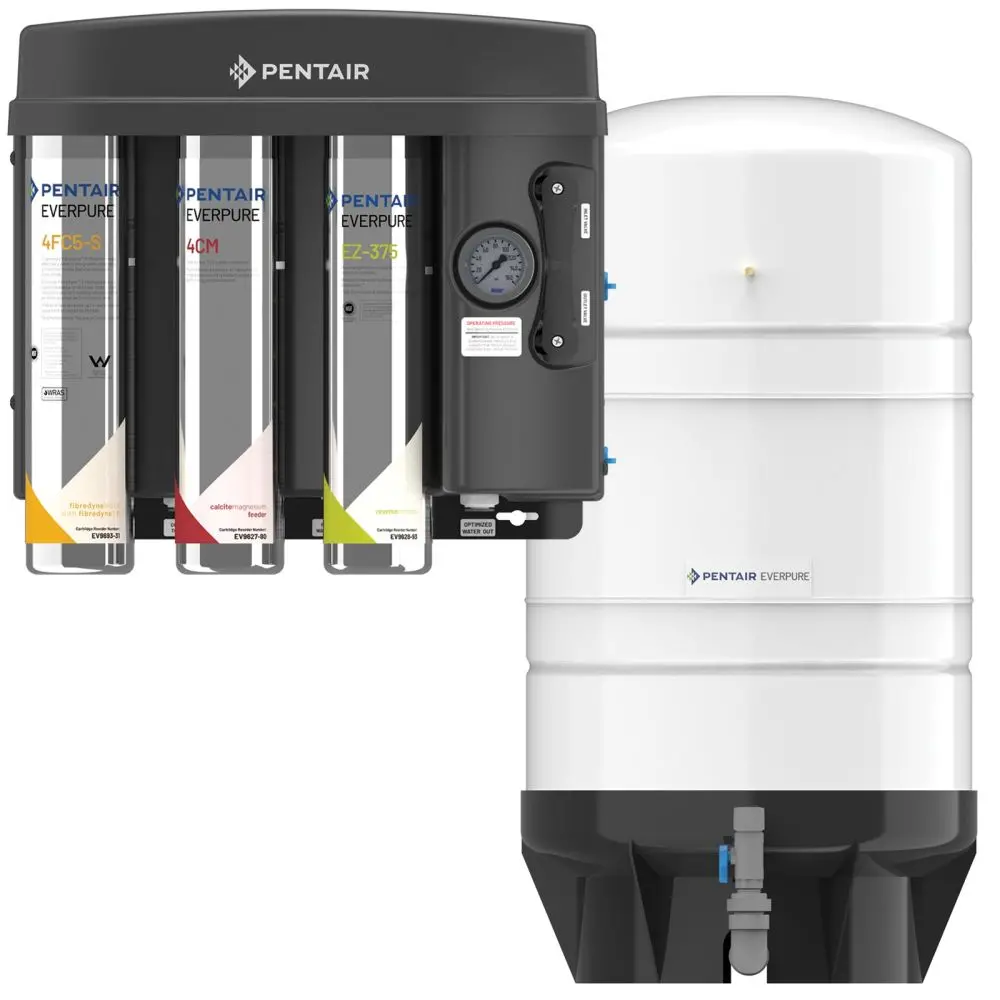 Everpure Ev9975-66 Ez-Ro System - 375 Gpd W/16 Gal Hydropneumatic Tank 1