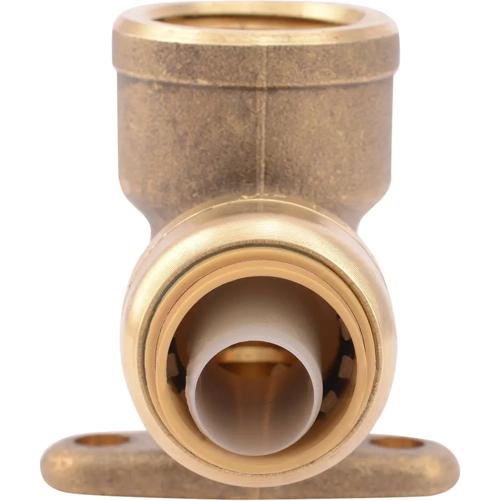 Sharkbite® U334lf Lead-Free Brass Push-To-Connect Drop-Ear Elbow - 1/2" X 1/2" Fpt 2