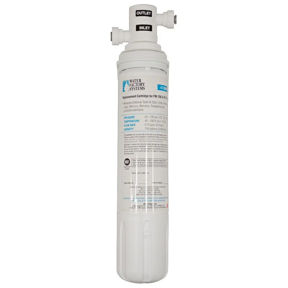 3M Water Factory Fm-750-Lf Drinking Water System No Faucet 1
