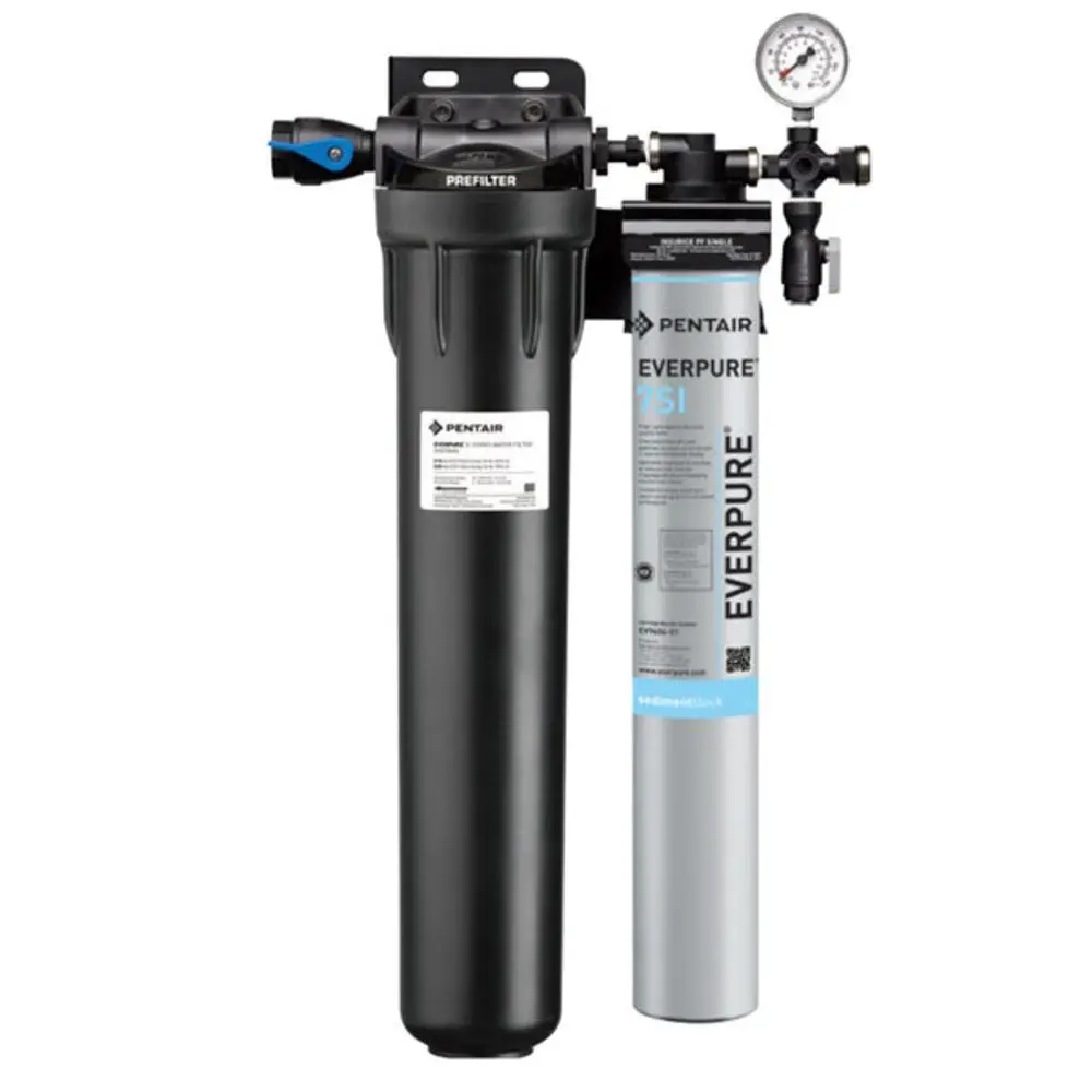 Everpure Insurice Single 20"Pf Black System + 7Si Cartridge 1
