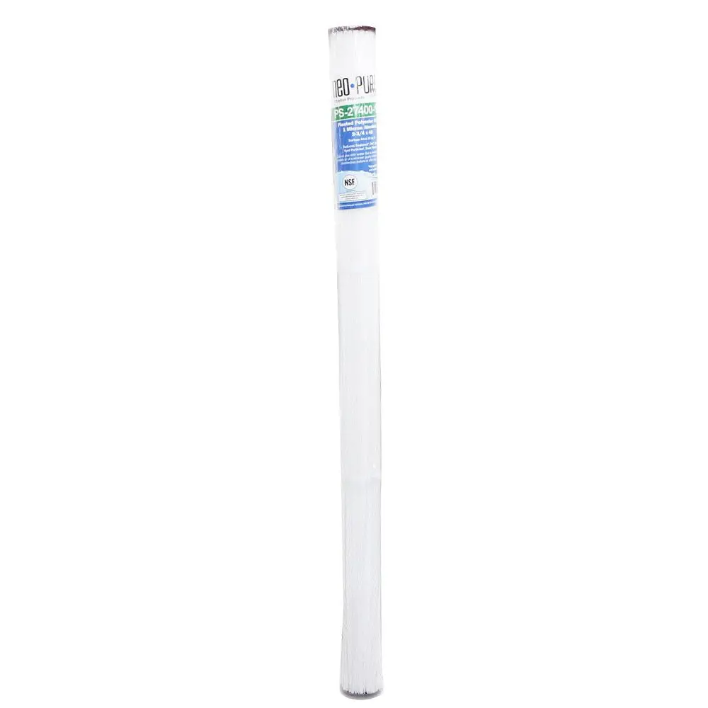 Neo-Pure Ps-27400-1A 40" High Efficiency Pleated Filter 1 Micron Abs 2