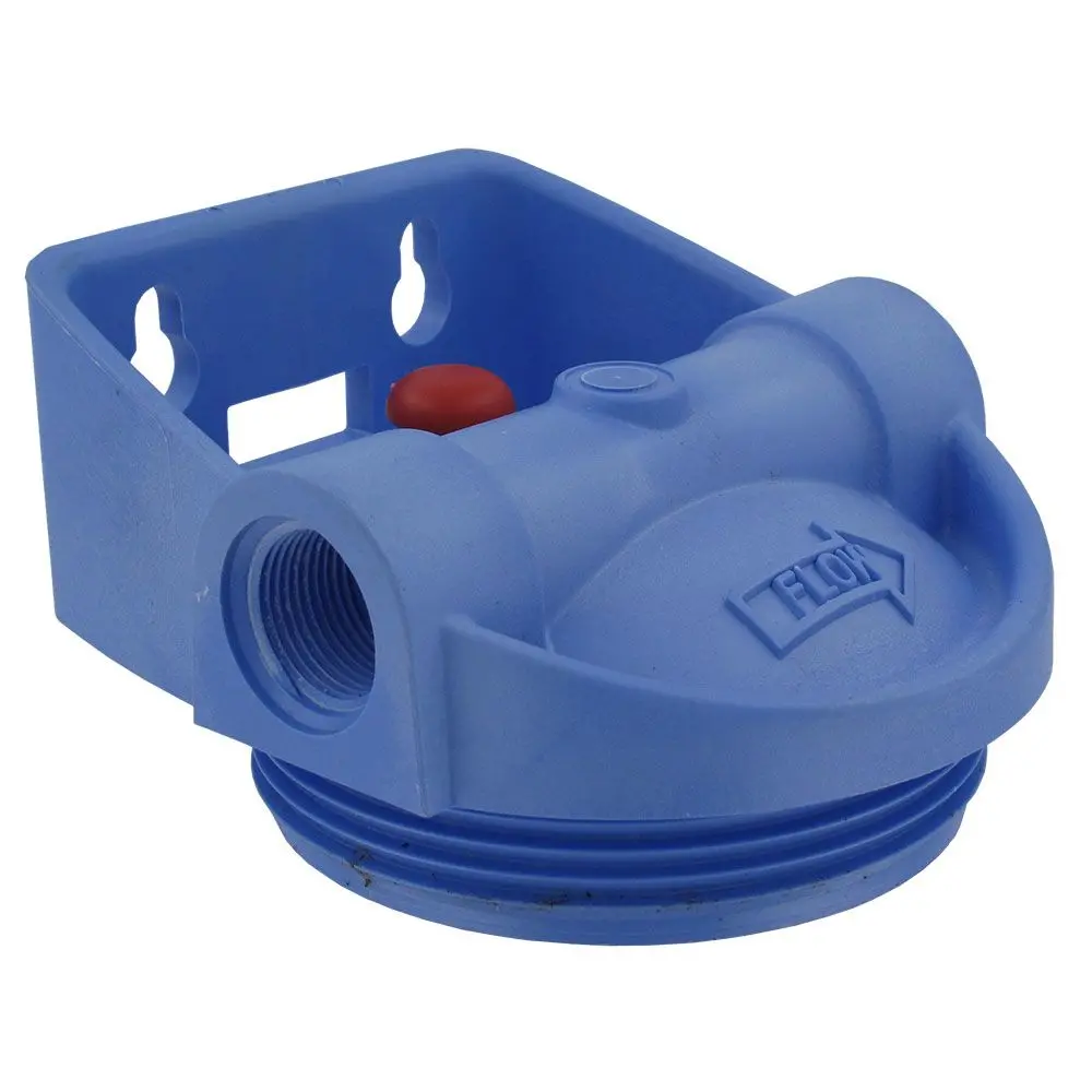 Pentek 154647 Blue Integral Bracket Cap For 3G Standard Housings W/ Pr - 3/4" Fpt 1