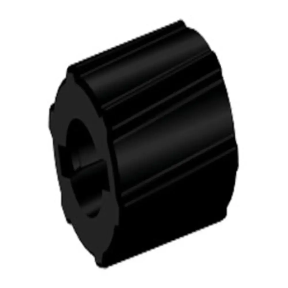Lmsl31 Black Nylon Stationary Luer Lock Rings 1
