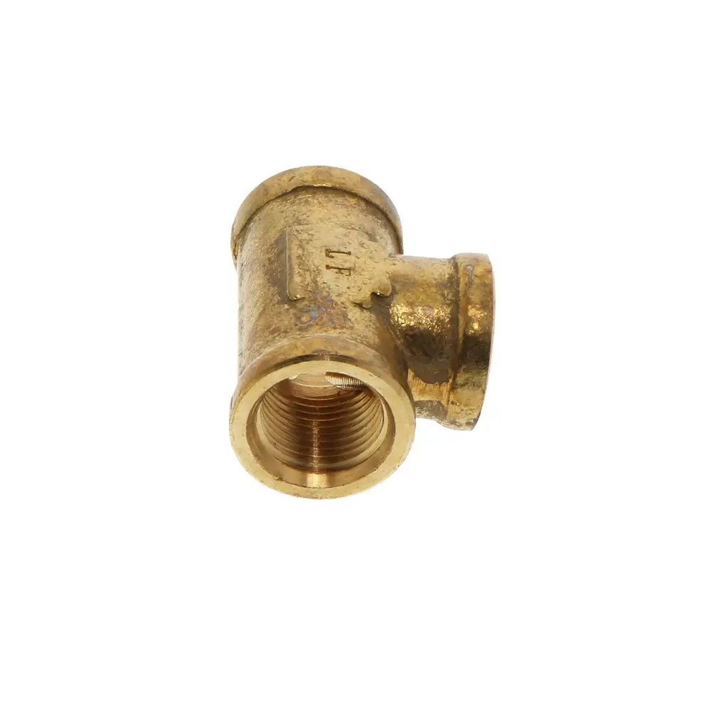 Lead-Free Brass Tee 3/8 Fpt X 3/8 Fpt  X 3/8 Fpt 1