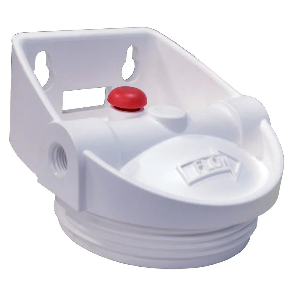 Pentek White Integrated Bracket Cap For 3G Slim Line Housings W/ Pr - 1/4" Fpt 1