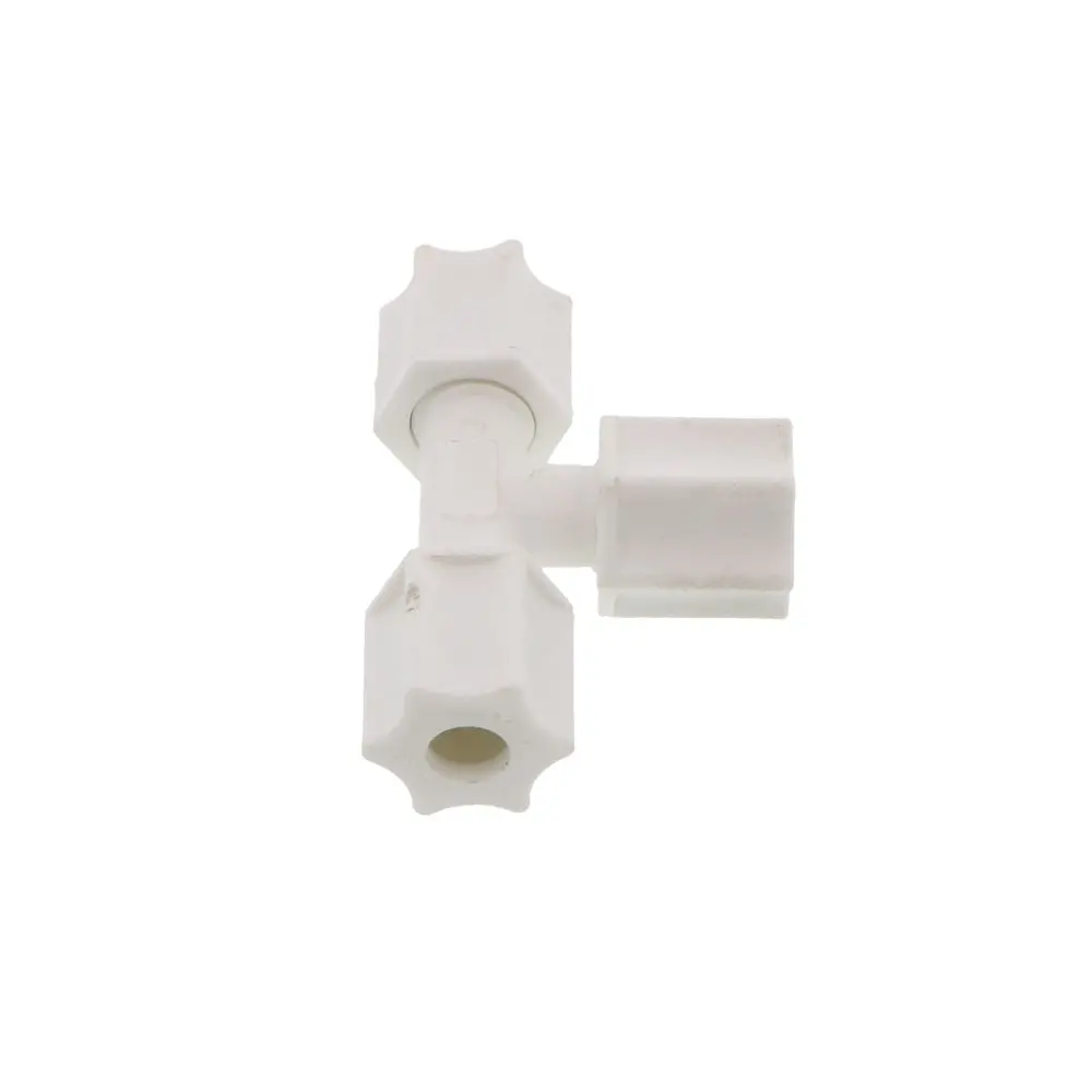Jaco 70-4-P-Pg Polypropylene Union Tee 1/4 Od Tube X 1/4 Od Tube X 1/4 Od Tube 2