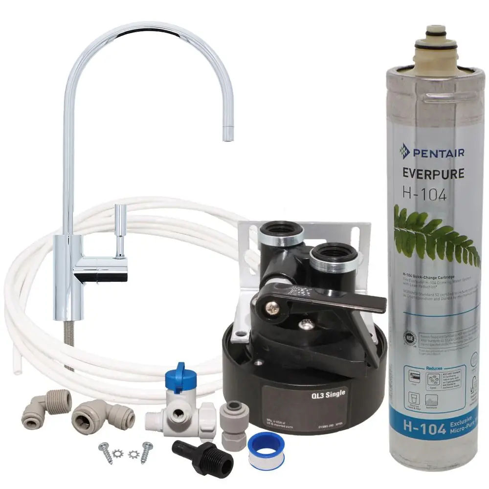 Everpure H-104 Drinking Water Filter System 3