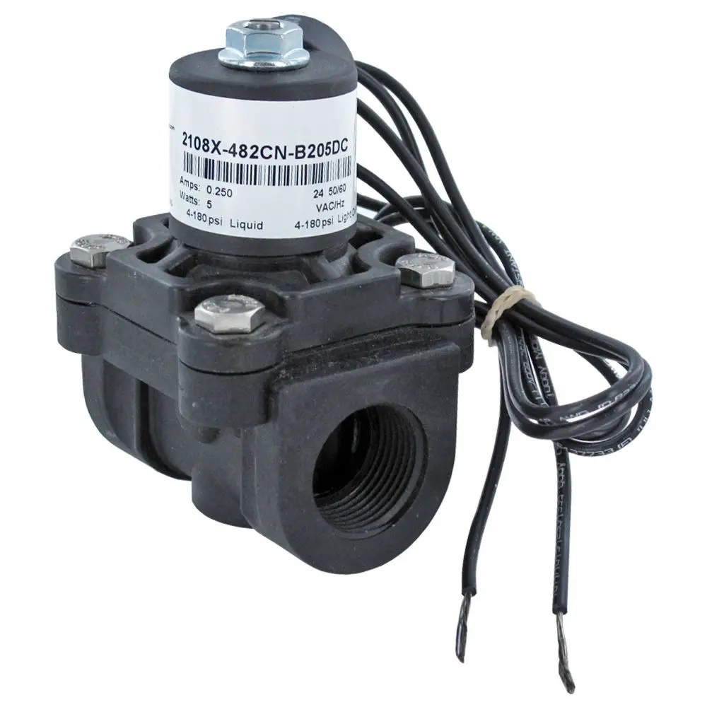 B/C Valve 3/4 Fpt Solenoid Valve N.C. 24Vac 1