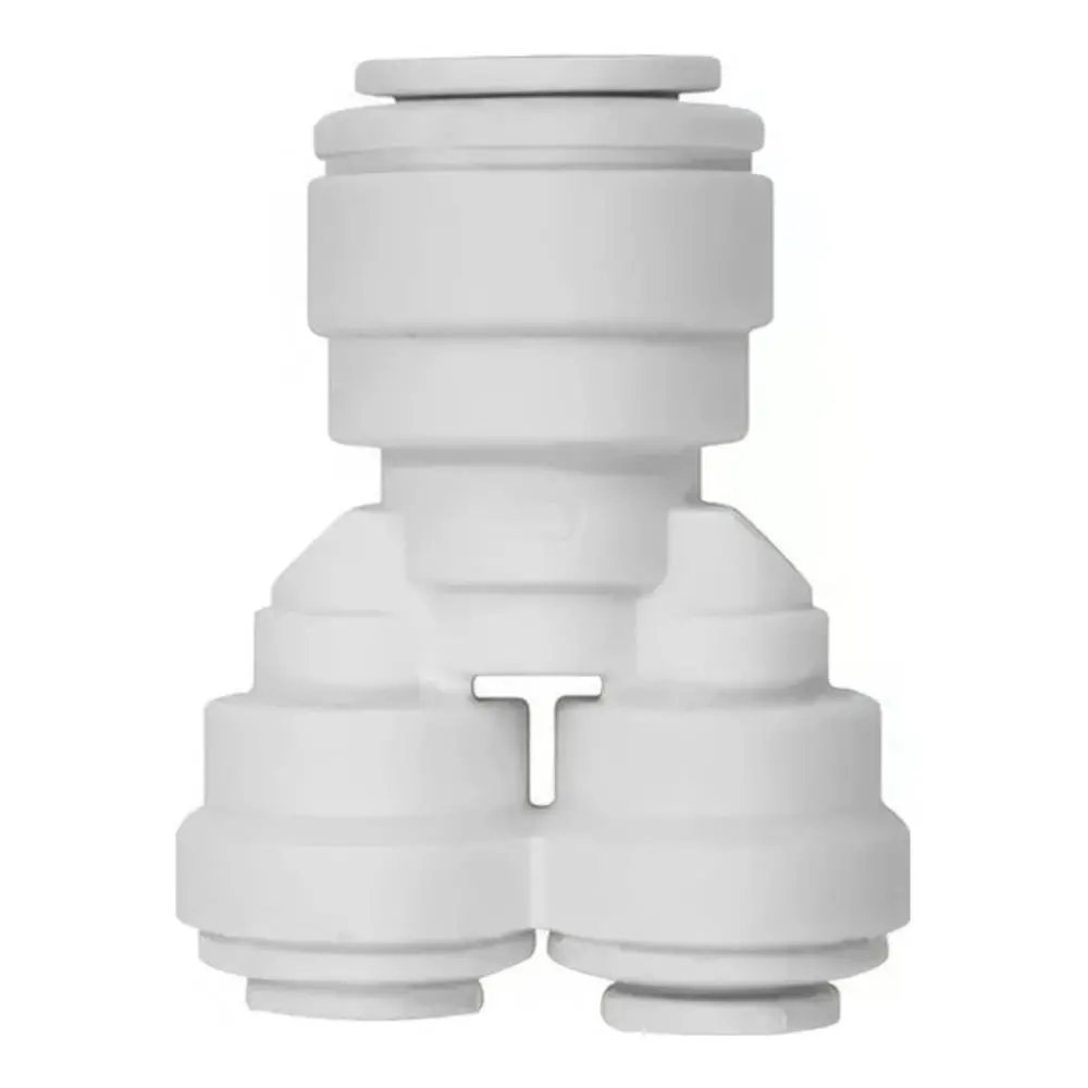 John Guest Two Way Divider Polypro - 3/8 X 1/4 X 1/4 1