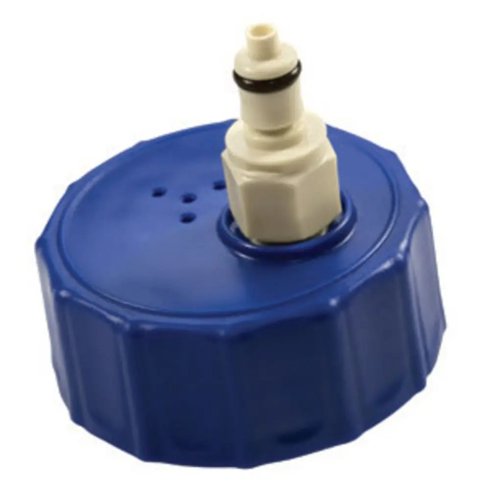 Colder Bq45gl2001 45Mm Cap With Pmc12 1/4 Hose Barb Valved Inline Insert 1