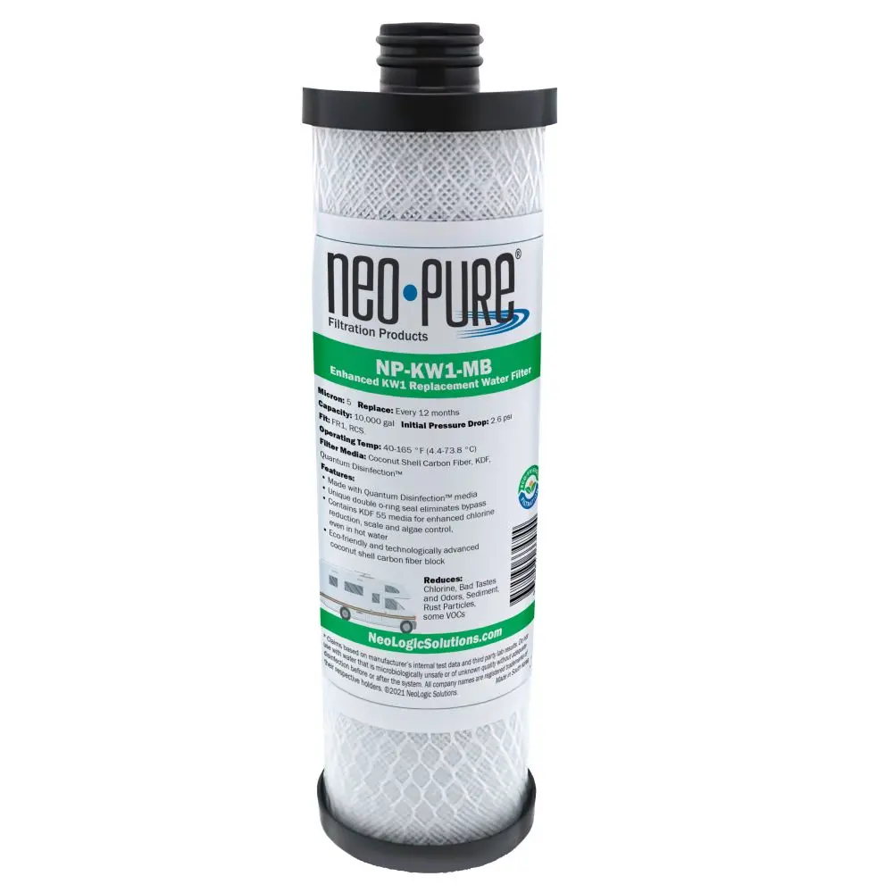 Neo-Pure Np-Kw1-Mb Compatible Replacement For Waterpur™ & Clear Choice™ Kw1 Rv Water Filter 1