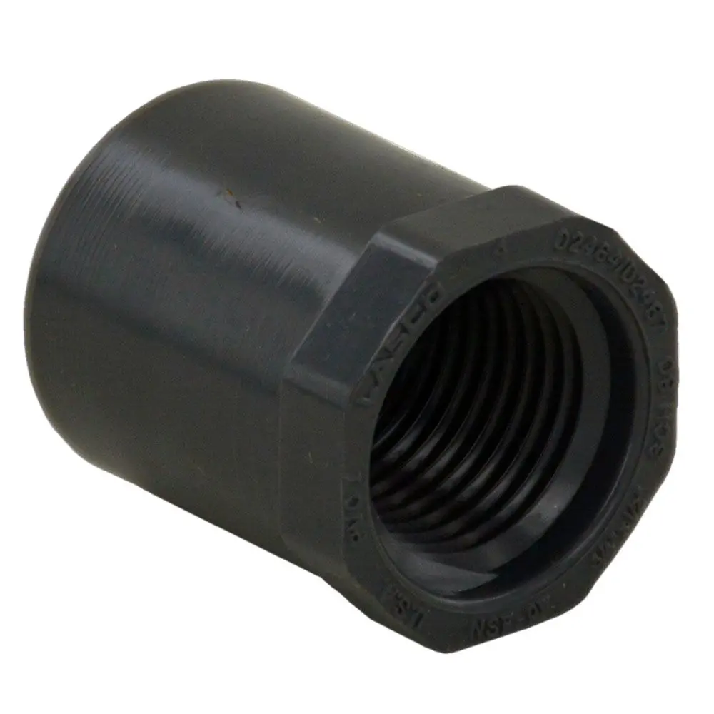 Schedule 80 Pvc Bushing 3/4" Slip X 1/2" Fip 1