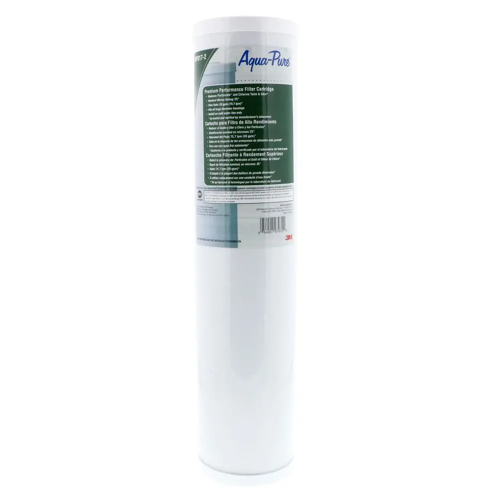 3M Aqua-Pure Ap817-2 Whole House Carbon Filter 20" Bb 25 Micron 1