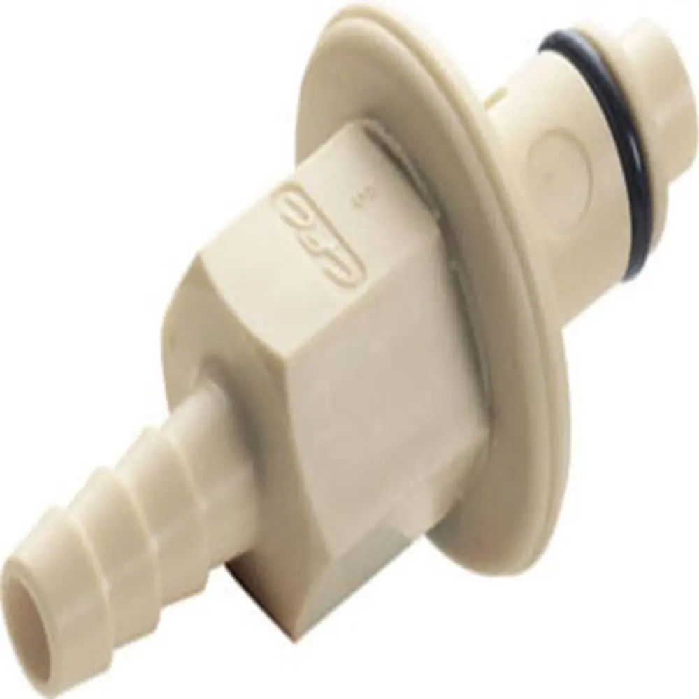 Iplct2200400 In-Line Hose Barb Coupling Insert 1/4 Id Barb 1