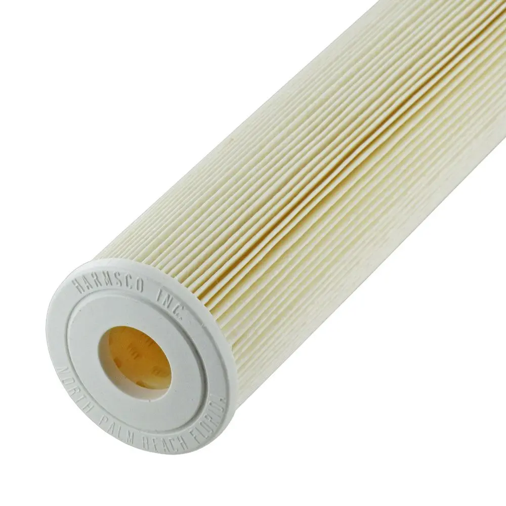 Harmsco® 701-5/20 20" Premium Pleated Polyester Filter 5 Mic 1