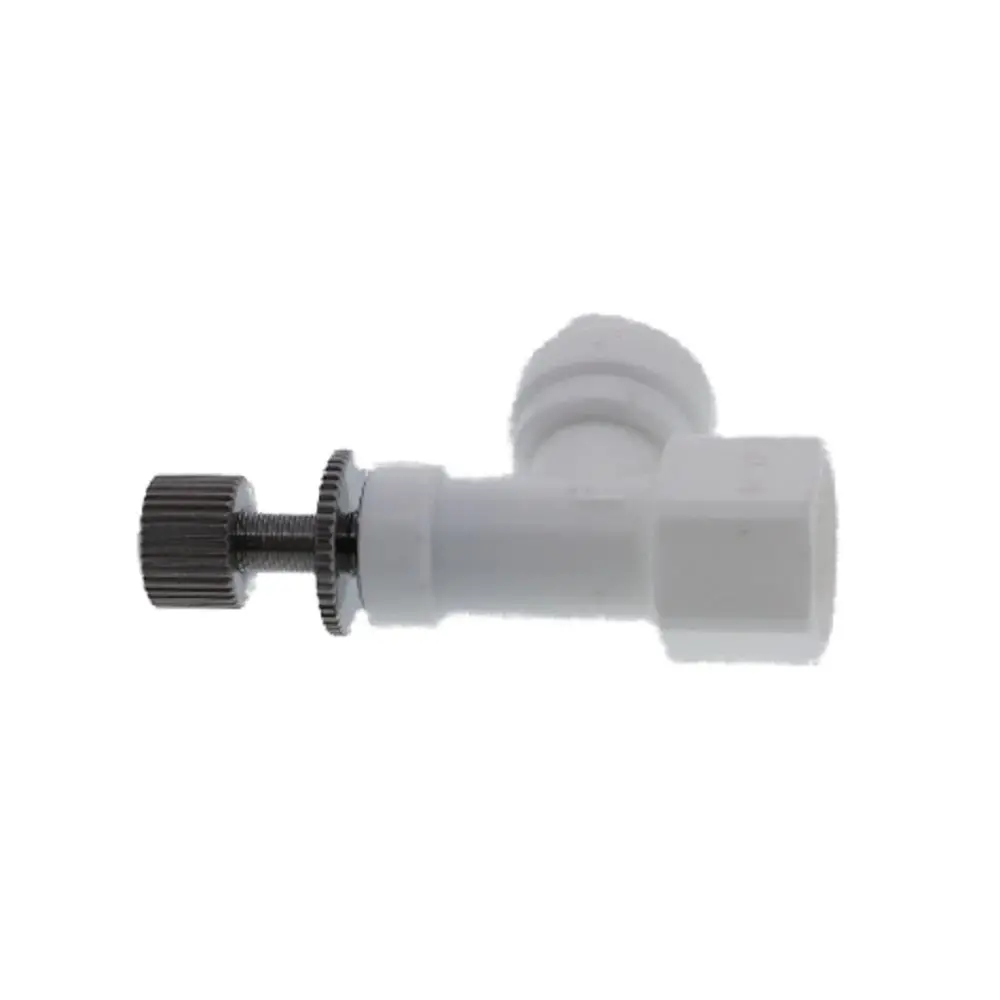 Dmfit Control Valve Female Adapter - 3/8" Push-In X 3/8" Nptf 3