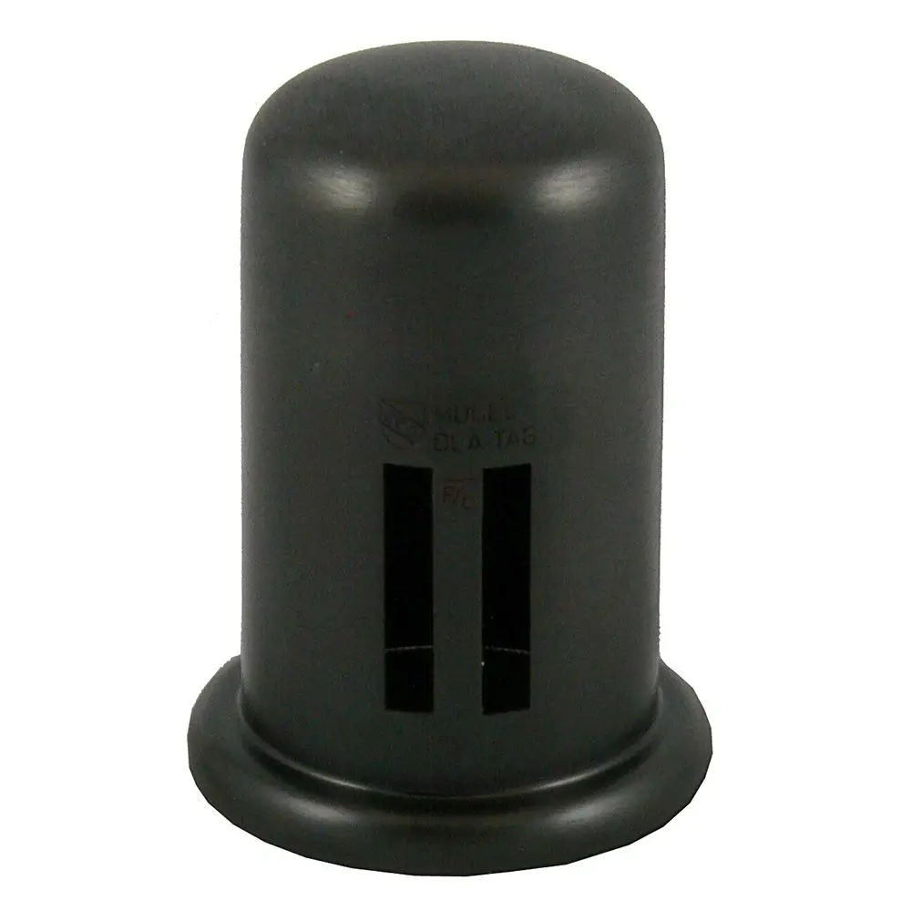 Brass Cover Cap For Twin Inlet Air Gap - Black Oil Rubbed Bronze 1