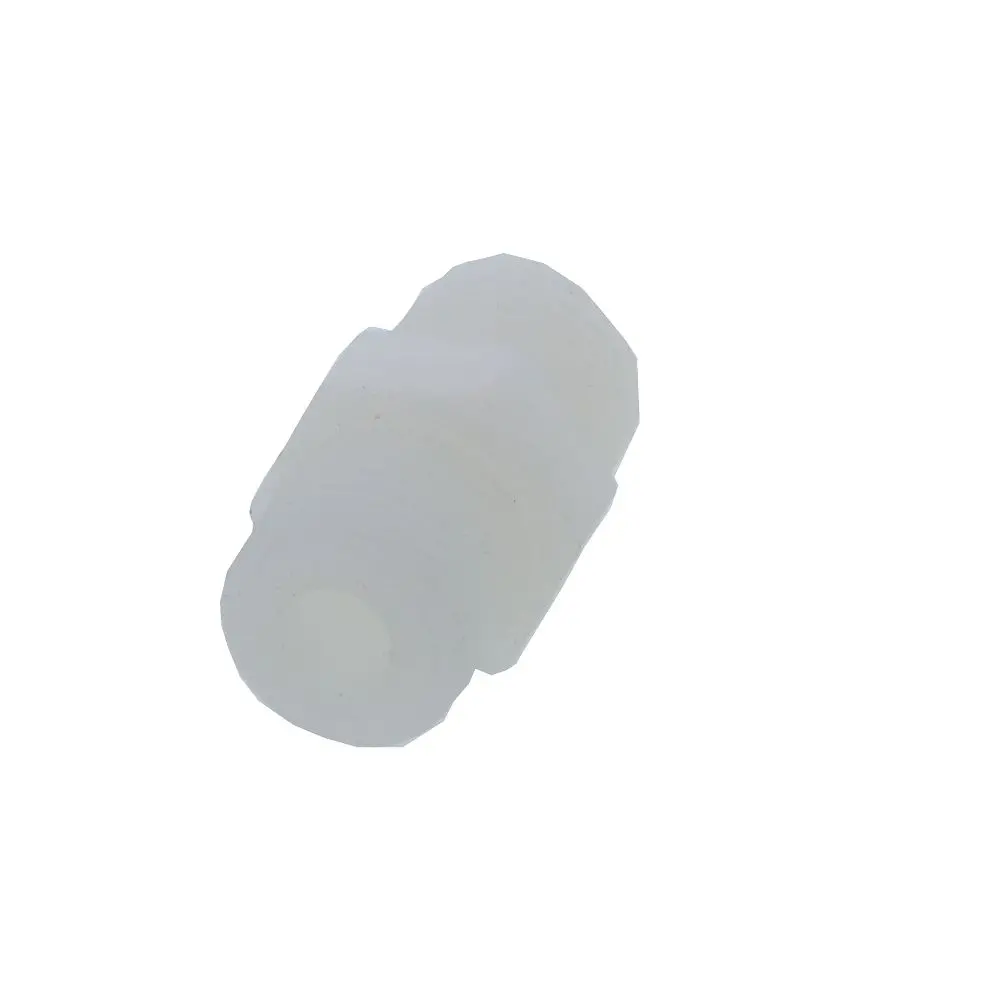 Nipple Hex - 1/4" Mpt Natural Nylon 2