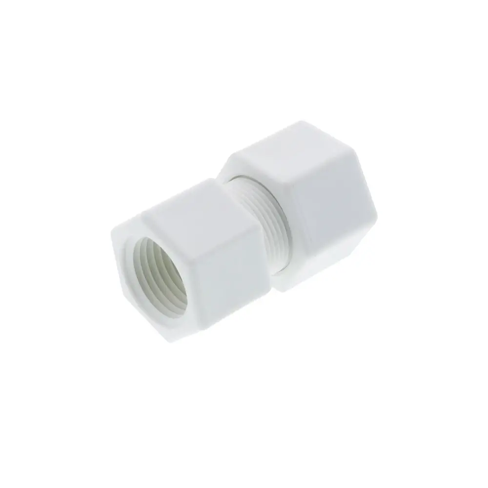 Jaco 25-10-8-P-Pg Polypropylene Female Connector 5/8 Od Tube X 1/2 Fpt 1