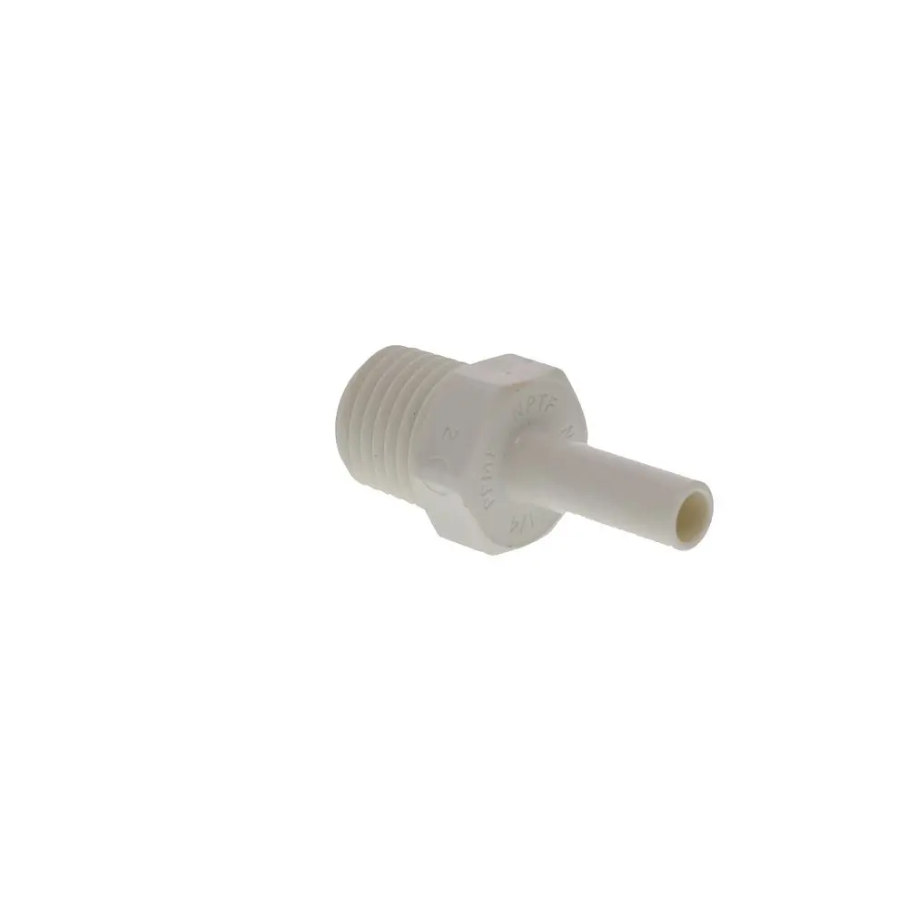 John Guest Stem Adapter Polypro - 1/4 X 1/4 Nptf 2