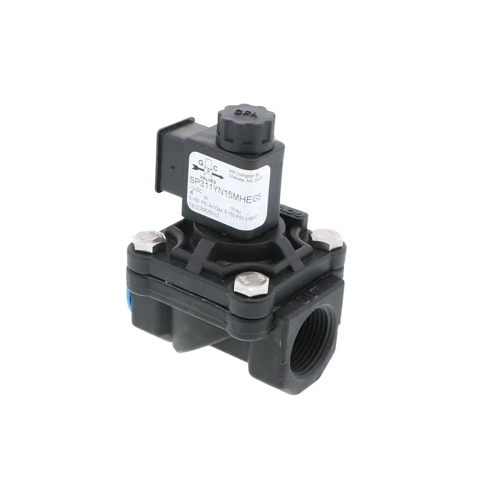 Cfa C9 Series Solenoid Valve W/ Flow Control Normally Closed 3/4" Fpt 12Vdc 1