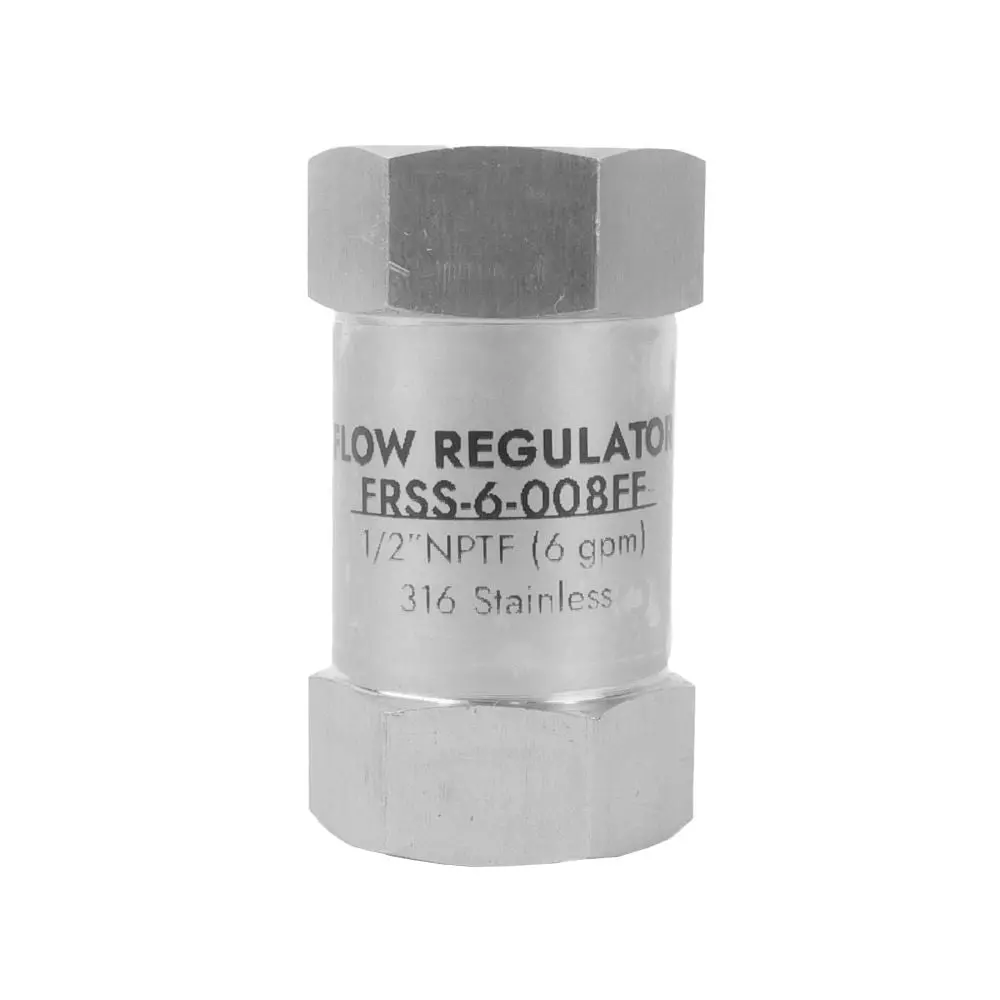 Neo-Pure Stainless Steel  Flow Control 6 Gpm 1/2 Fpt X Fpt 1