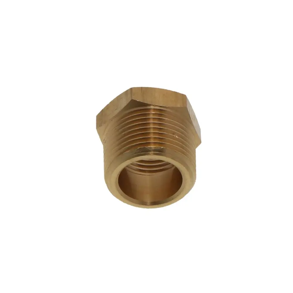 Lead Free Brass Hex Bushing - 3/4 Mpt X 1/2 Fpt 2