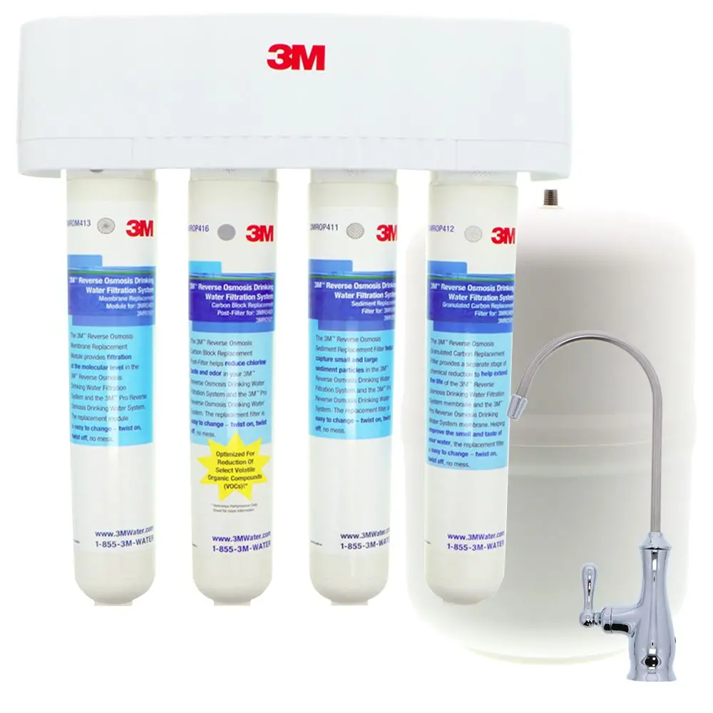 3M 3Mro401 Reverse Osmosis Drinking Water Filtration System 1