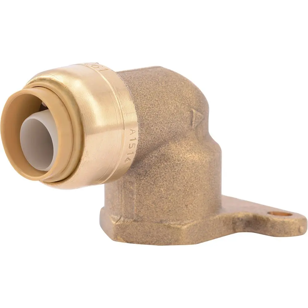 Sharkbite® U335lf Lead-Free Brass Push-To-Connect Hy-Ear Elbow - 1/2" X 1/2" Fpt 1