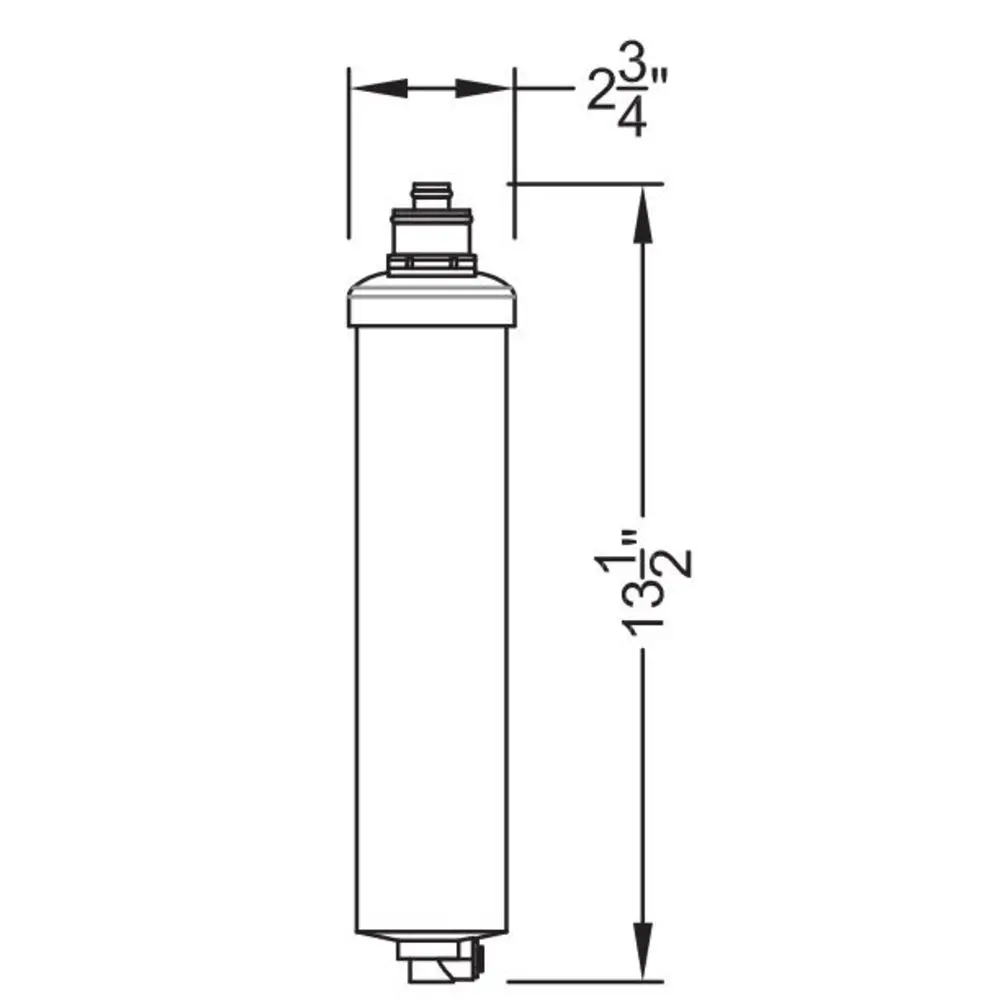 Optipure Bws100 Reduce Tds For Scale/Lead/Metals 75 Gpd Cartridge 2