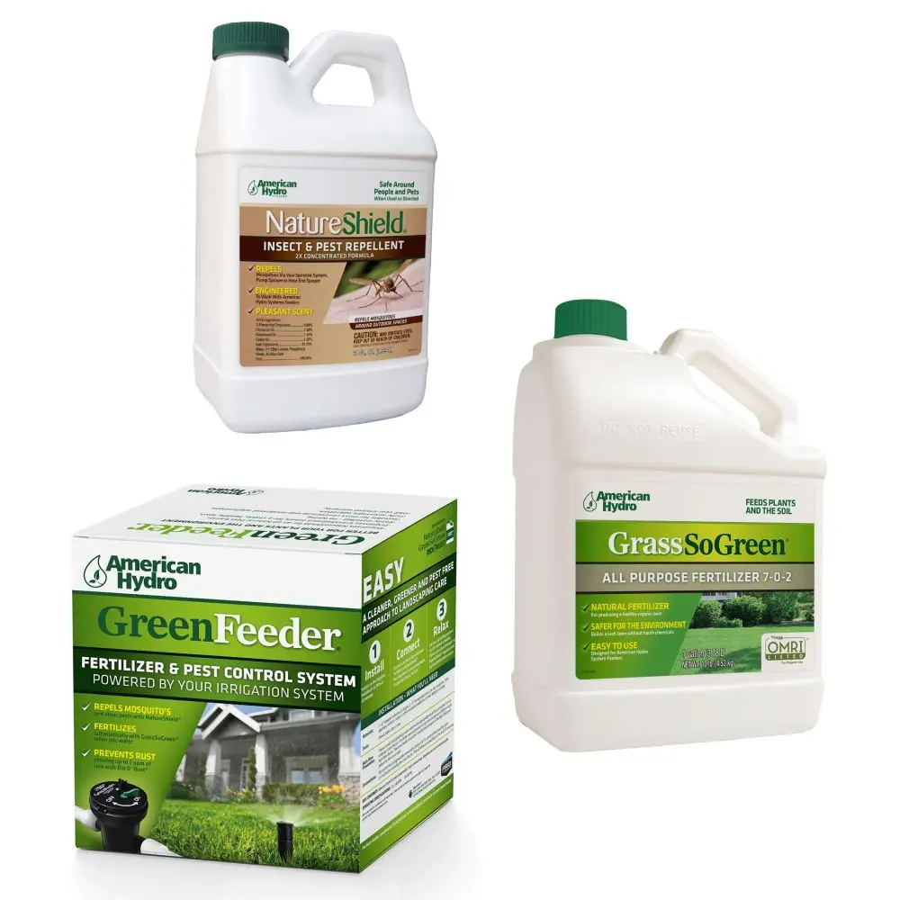 Stow N' Flow 5 Gal. In-Ground Feeder System With Grasssogreen & Nature Shield 1