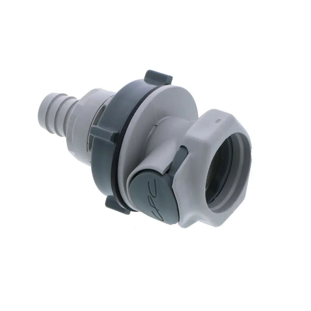 Hfc16812 Panel Mount Hose Barb Coupling Body 1/2 Id Barb 1