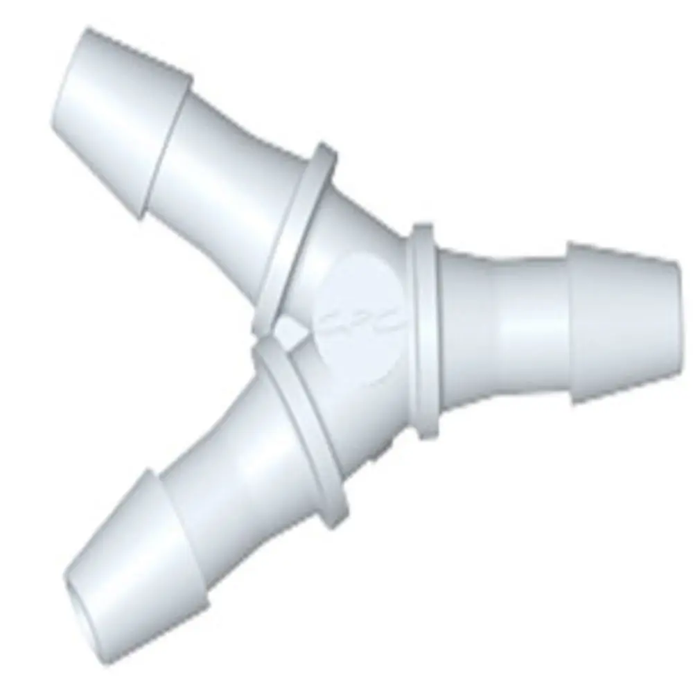 Hy530 Y Fitting White Nylon 5/32 Hb X 5/32 Hb X 5/32 Hb 1