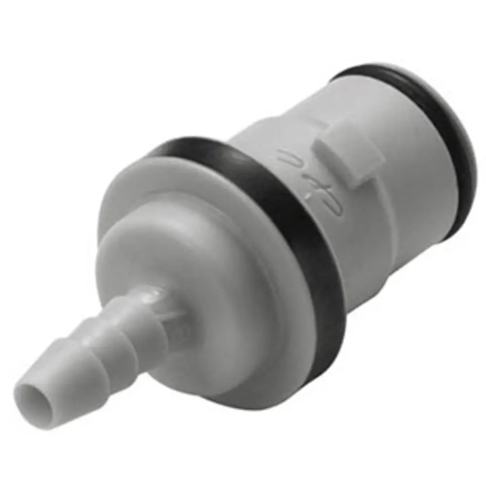 Ns2d220212 Valved In-Line Hose Barb Coupling Insert 1/8 Id Barb 1