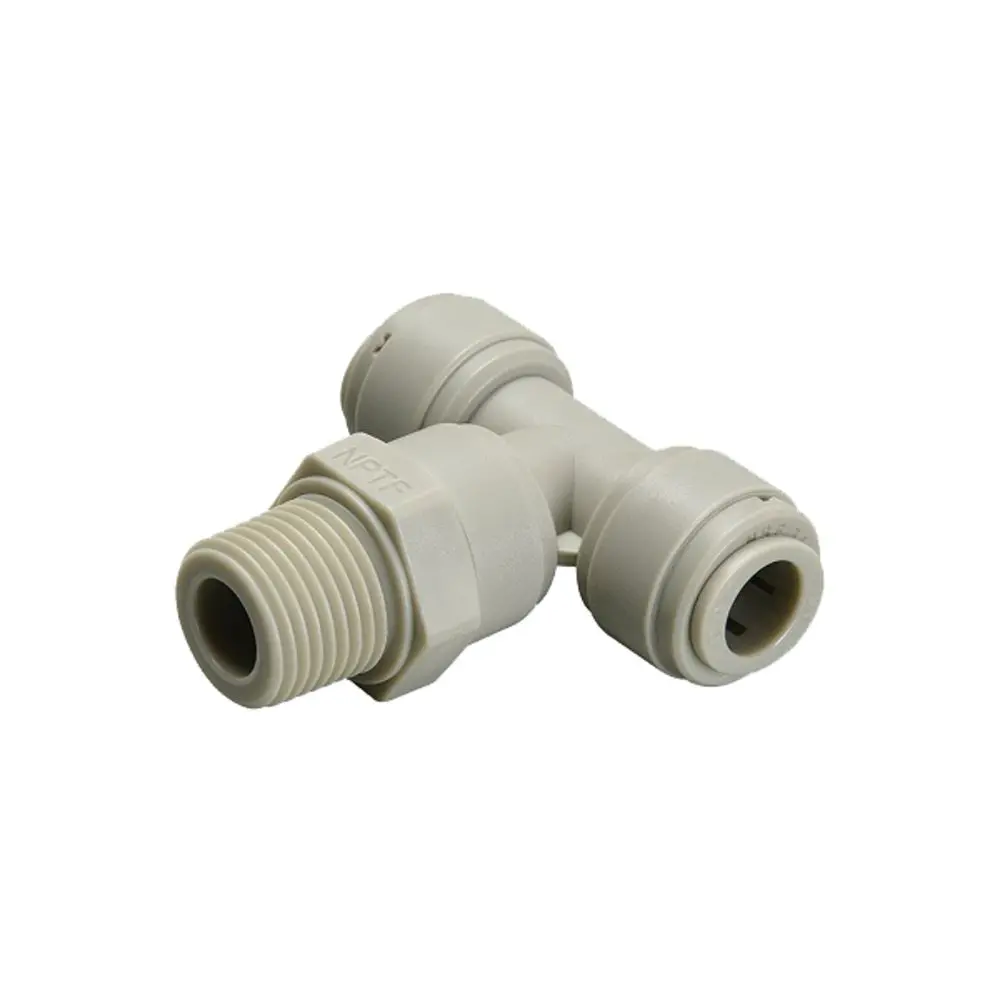 Neofit - Acetal Gray Swivel Tee 4Mm (5/32") X 1/8" Bspt 1