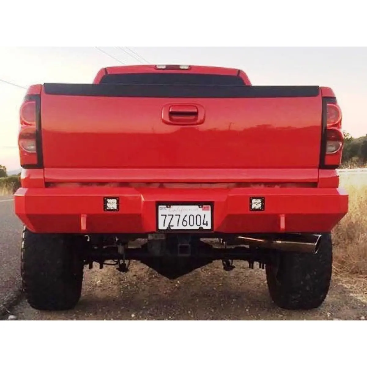 Fusion Hd Rear Bumper, 2001-2007 Lb7/Lly/Lbz 1
