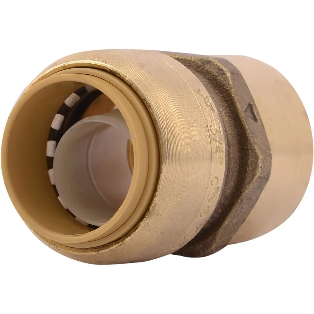 Sharkbite® U088lf Lead-Free Brass Push-To-Connect Female Adapter - 3/4" X 3/4" Fpt 1