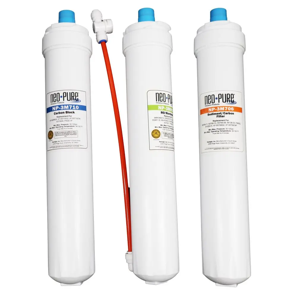 Neo-Pure Np-Sqc3 Sqc Compatible Replacement Water Filter Kit 1